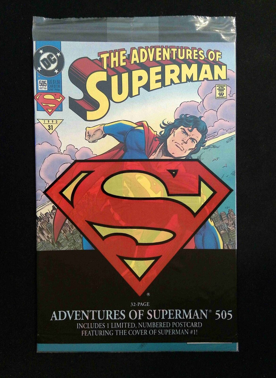 Adventures Of Superman #505B.P  DC Comics 1993 NM-