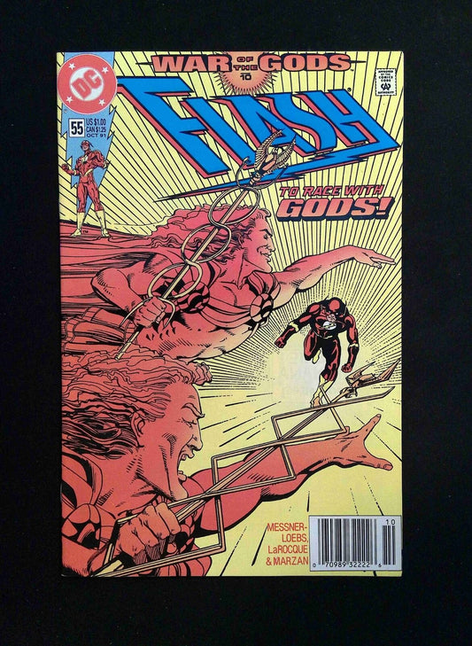 Flash #55 (2ND SERIES) DC Comics 1991 VF+ NEWSSTAND