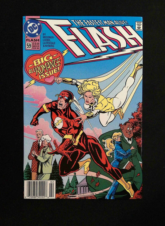 Flash #59 (2ND SERIES) DC Comics 1992 VF+ NEWSSTAND