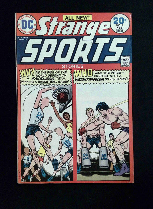 Strange Sports Stories #4  DC Comics 1974 FN