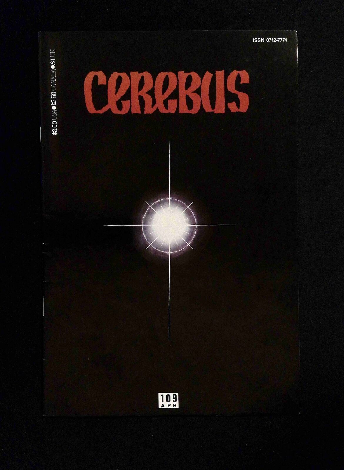 Cerebus #109  AARDVARK-VANAHEIM Comics 1988 VF-