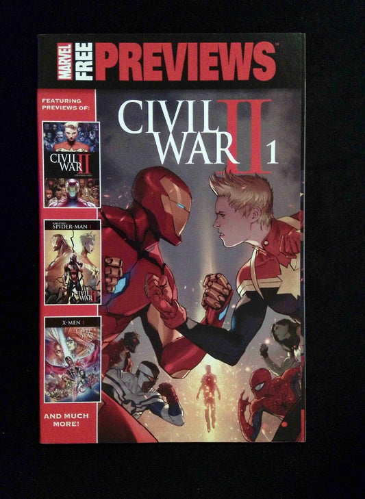 Marvel Free Previews Civil War II #1  MARVEL Comics 2016 VF+