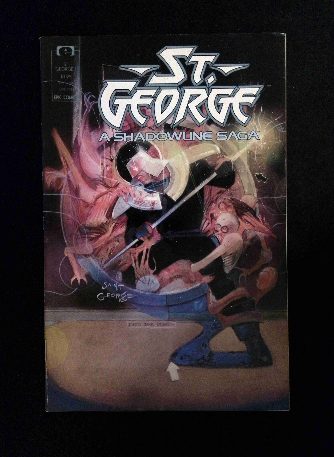 St. George #1  MARVEL/EPIC Comics 1988 VF