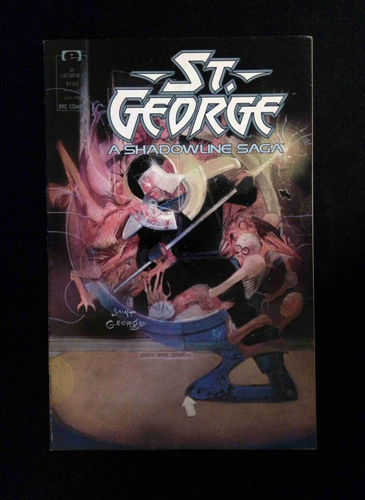 St. George #1  MARVEL/EPIC Comics 1988 VF