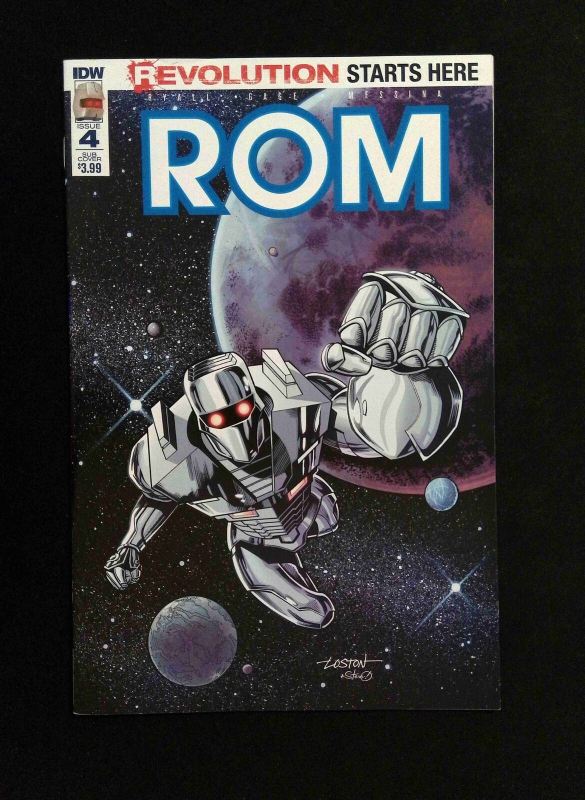 Rom #4SUB.C  IDW Comics 2016 VF  Wallace Variant