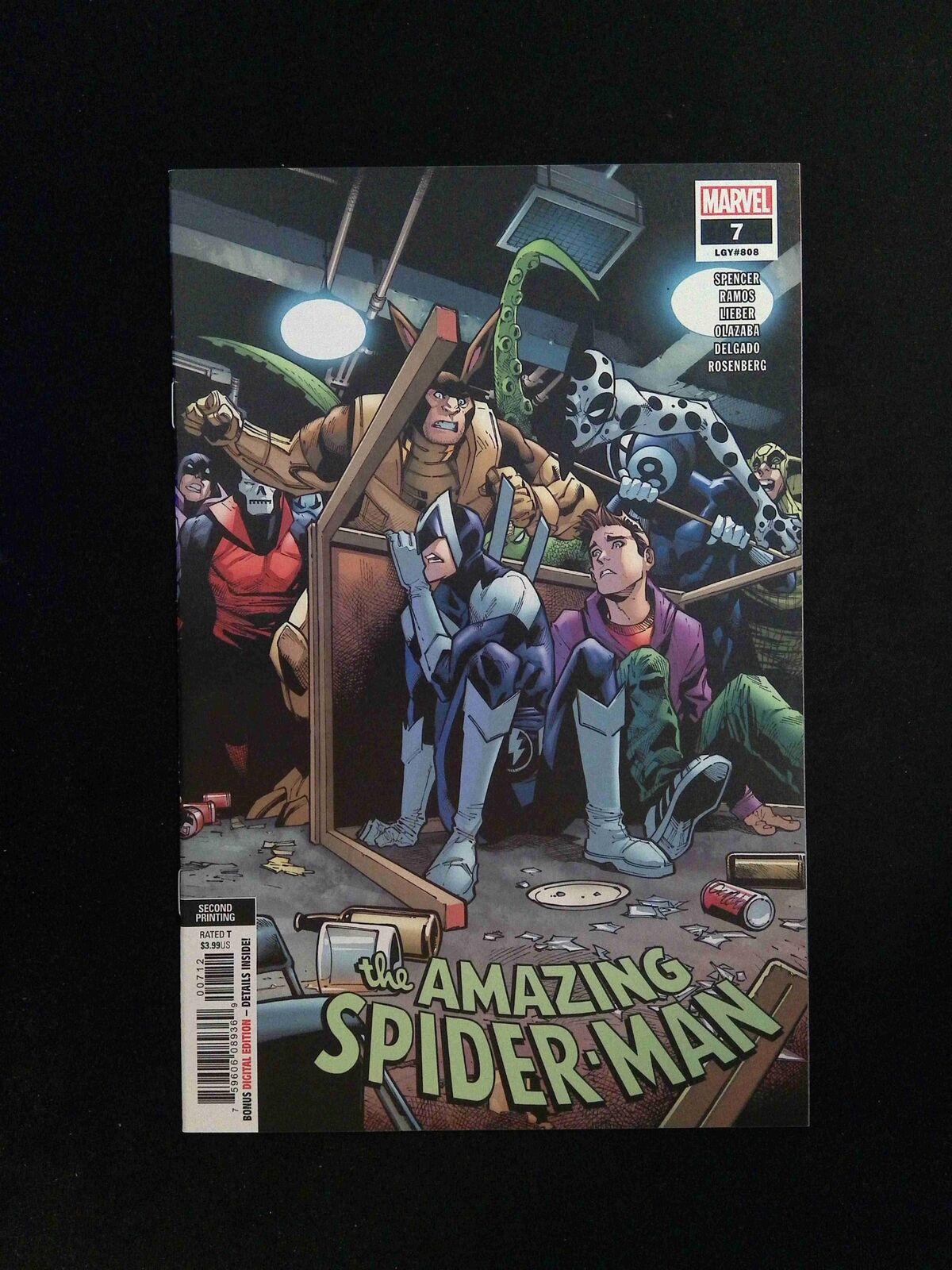 Amazing Spider-Man #7E (6th Series) Marvel Comics 2018 NM  2nd Printing