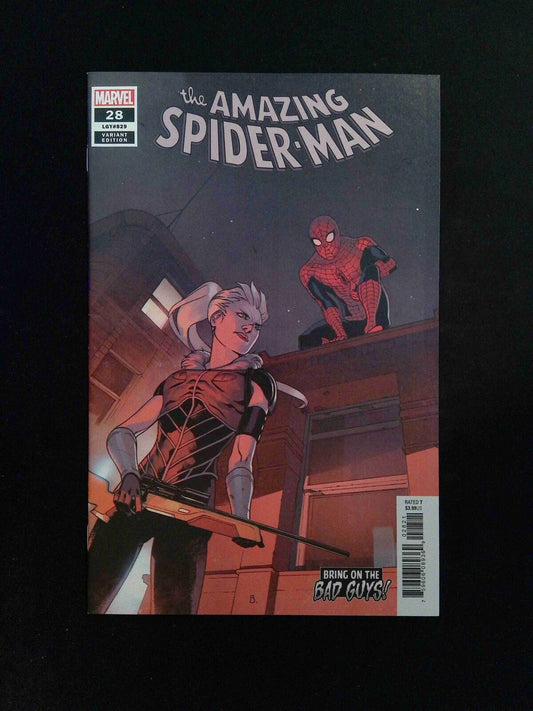 Amazing Spider-Man #28C (6th Series) Marvel Comics 2019 NM-  Ramos Variant