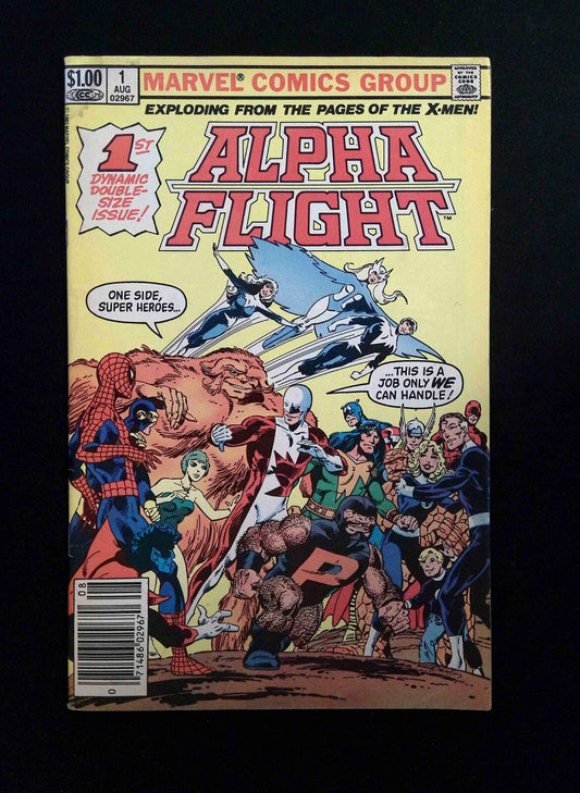 Alpha Flight #1  MARVEL Comics 1983 FN+ NEWSSTAND