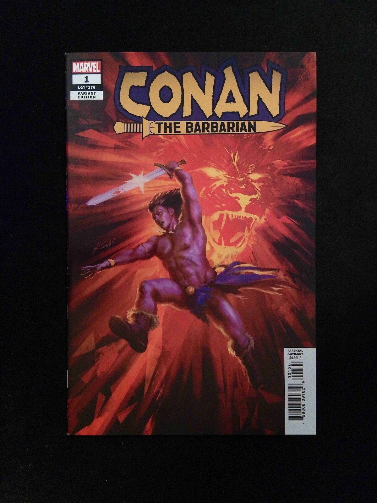 Conan The Barbarian #1K  Marvel Comics 2019 NM+  Fagan Variant