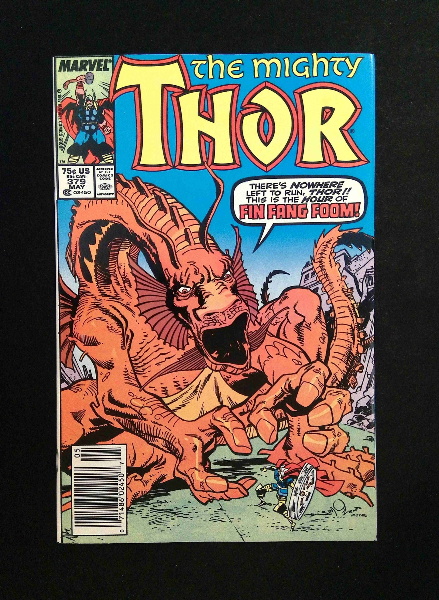 Thor #379  MARVEL Comics 1987 VF+ NEWSSTAND
