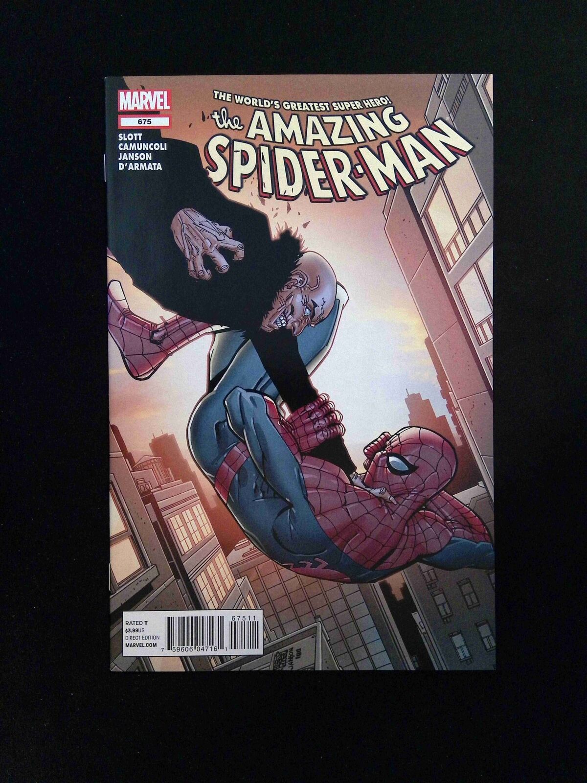 Amazing Spider-Man #675 (2nd Series) Marvel Comics 2012 NM-