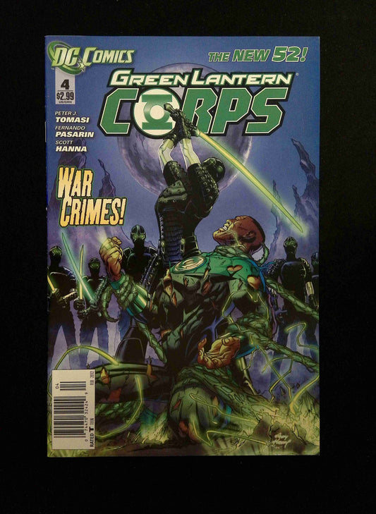 Green Lantern Corps #4 (2ND SERIES) DC Comics 2012 VF+ NEWSSTAND