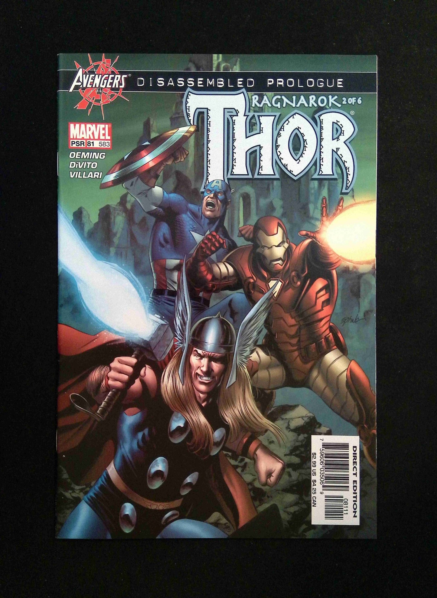 Thor #81 (2ND SERIES) MARVEL Comics 2004 VF+