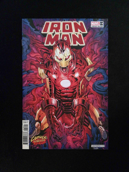 Iron Man #18B (6th Series) Marvel Comics 2022 VF/NM  Johnson Variant