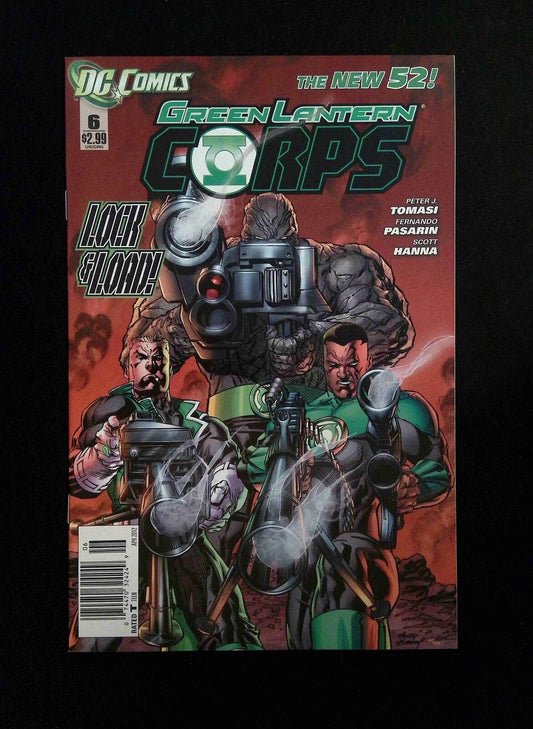 Green Lantern Corps #6 (2ND SERIES) DC Comics 2012 NM- NEWSSTAND