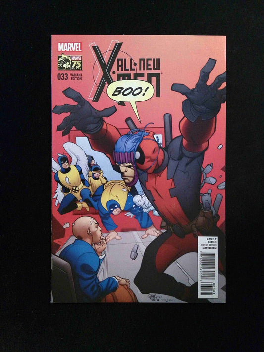 All New X-Men #33B  Marvel Comics 2014 VF+  1/25 Limited Variant