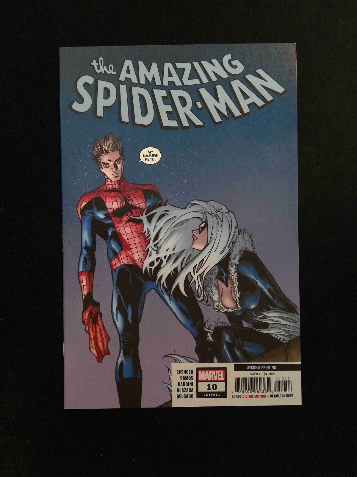 Amazing Spider-Man #10E (6th Series) Marvel Comics 2019 VF/NM  2nd Printing