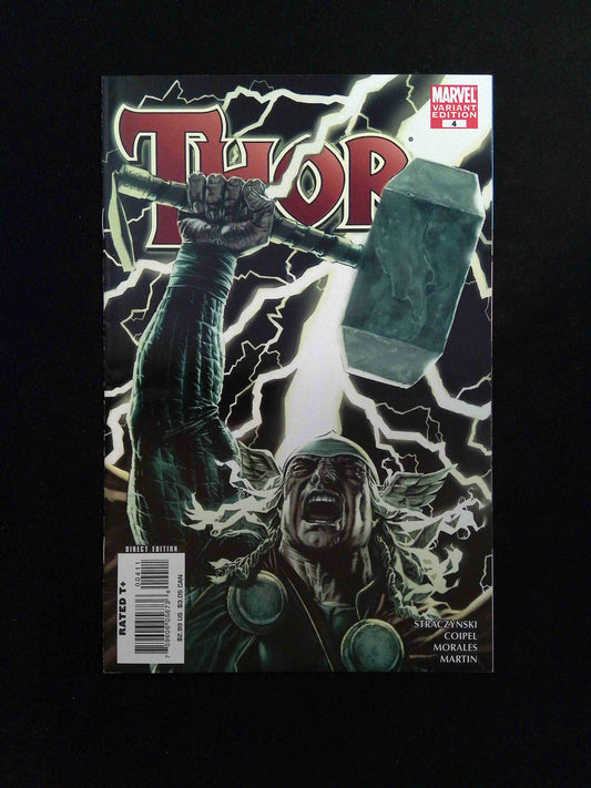 Thor #4B (3rd Series) Marvel Comics 2007 NM  Bermejo Variant