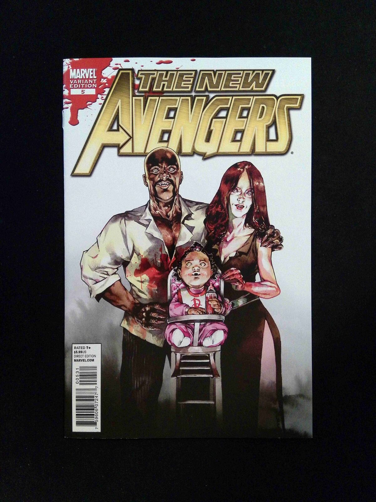 Avengers #5C (2nd Series) Marvel Comics 2010 VF/NM  1/15 Limited Variant