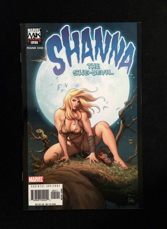 Shanna  The She-Devil #5 (2ND SERIES) MARVEL Comics 2005 VF/NM