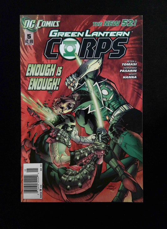 Green Lantern Corps #5 (2ND SERIES) DC Comics 2012 VF+ NEWSSTAND