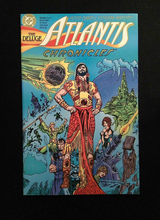 Atlantis Chronicles #1  DC Comics 1990 NM