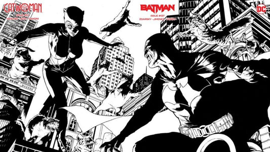Batman #137 & Catwoman #57 DC Joe Quesada 1:50 Variant Connecting set NM