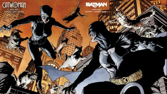 Batman #137 & Catwoman #57 DC Joe Quesada Variant Connecting Set NM