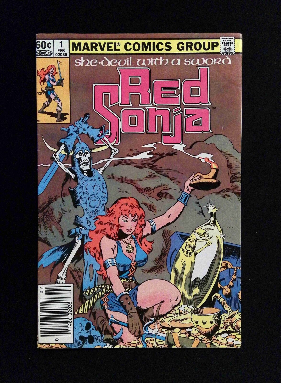 Red Sonja  She Devil With a Sword #1  MARVEL Comics 1983 FN/VF NEWSSTAND