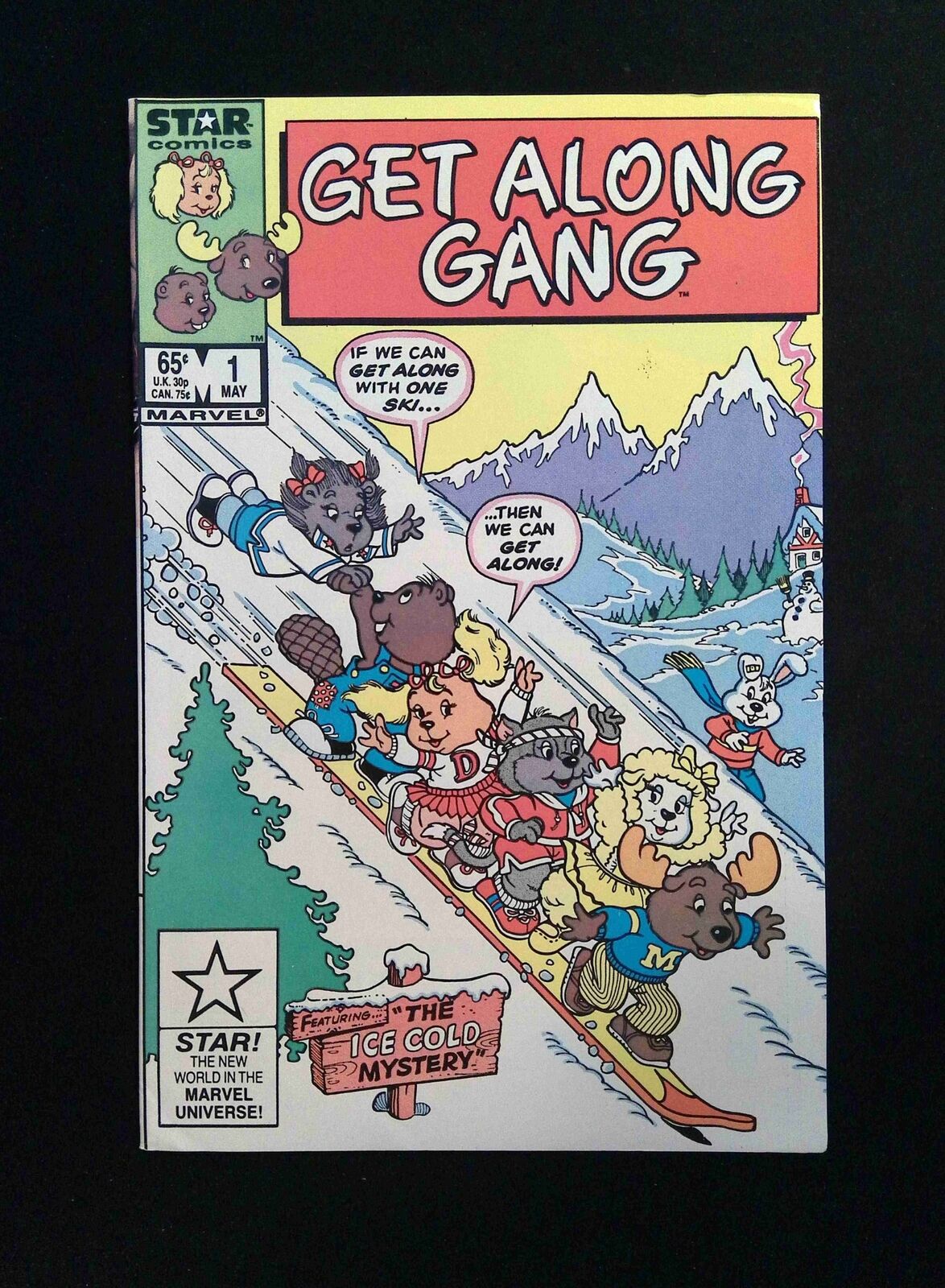 Get Along Gang #1  MARVEL-STAR Comics 1985 VF+