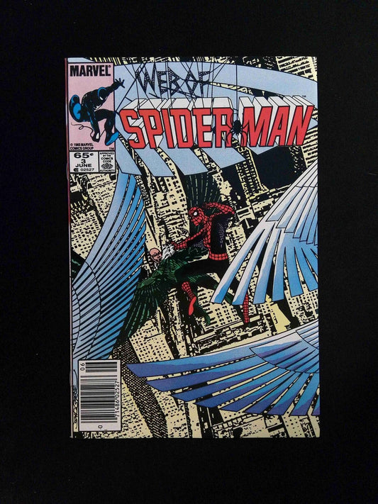Web Of Spider-Man #3  Marvel Comics 1985 NM- Newsstand