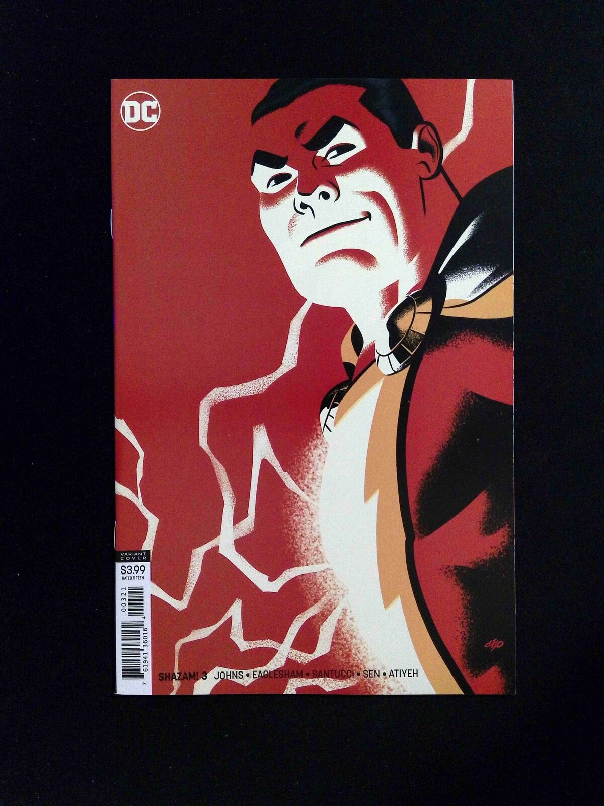 Shazam #3B  DC Comics 2019 NM+  Cho Variant