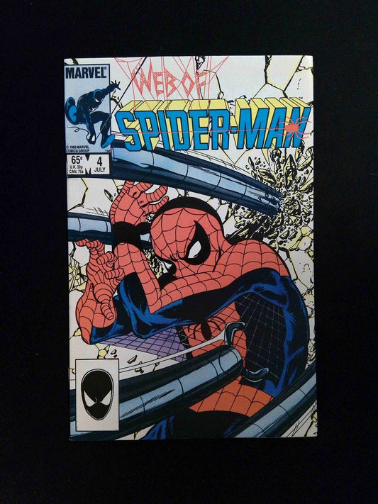 Web Of Spider-Man #4  Marvel Comics 1985 VF/NM