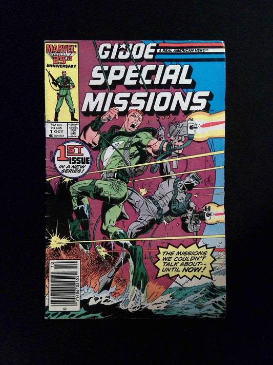 GI Joe Special Missions #1  MARVEL Comics 1986 FN NEWSSTAND