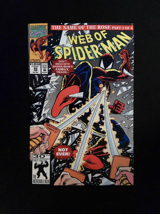 Web Of Spider-Man #85  Marvel Comics 1992 VF-