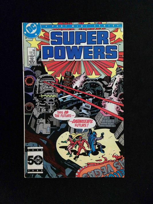 Super Powers #5 (2ND SERIES) DC Comics 1986 FN+