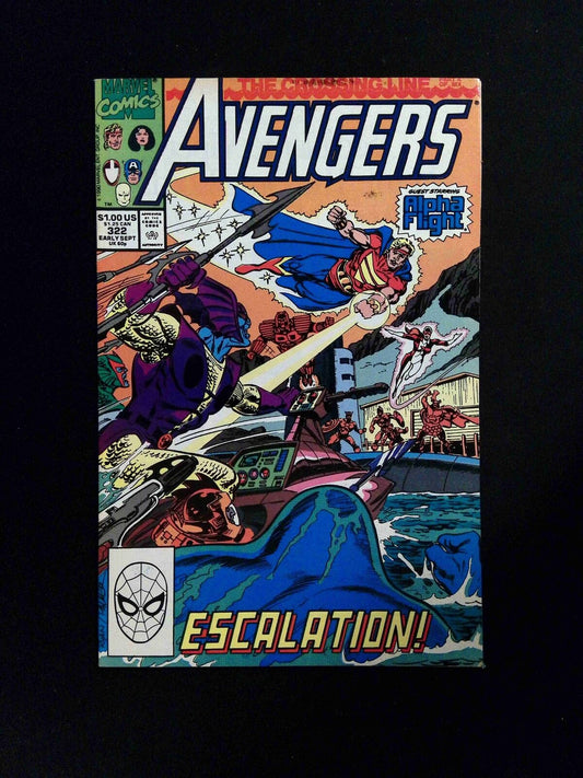 Avengers #322  MARVEL Comics 1990 VF