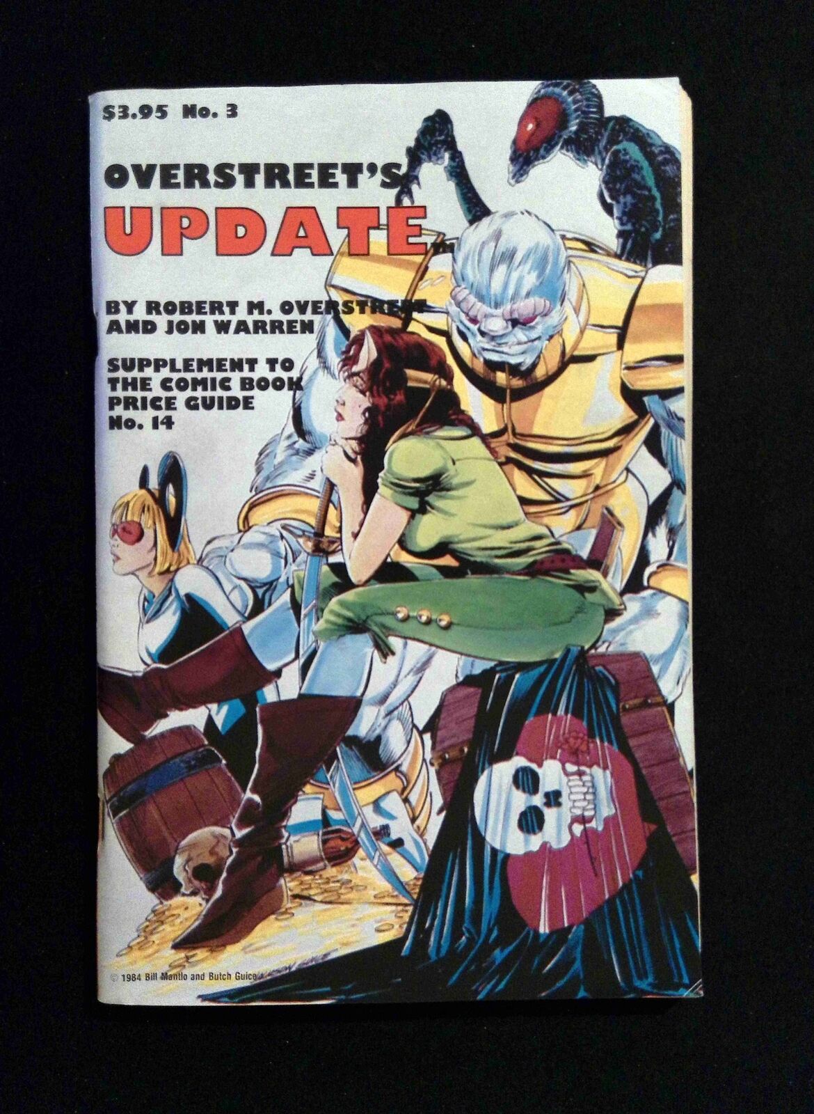 Overstreet Price  Guide  Update #3  OVERSTREET Comics 1984 VF