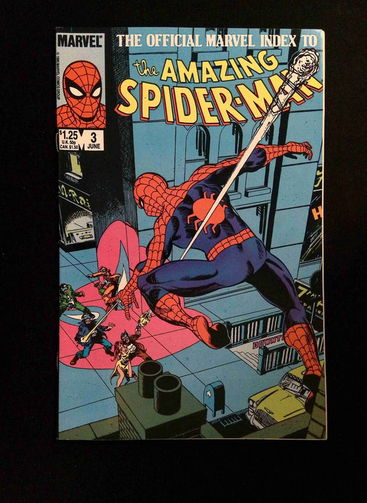 Official Marvel Index to Amazing Spider-Man #3  MARVEL Comics 1985 VF-
