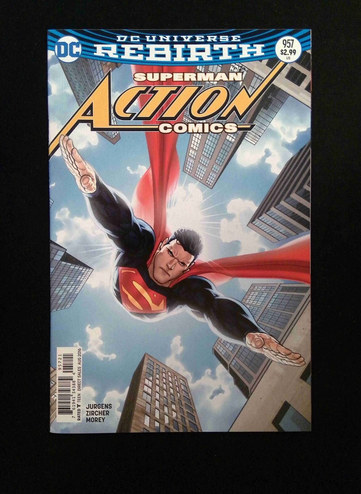 Action Comics #957B (3RD SERIES) DC Comics 2016 VF/NM  Sook Variant