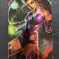 TITANS #1 DC COMICS NATHAN SZERDY STARFIRE VIRGIN FOIL EXCLUSIVE VARIANT 2023 NM