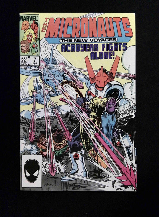 Micronauts The New Voyages #7  MARVEL Comics 1985 VF/NM