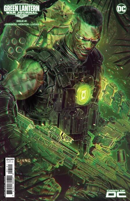 GREEN LANTERN WAR JOURNAL #1B DC COMICS 2023 NM+ GIANG VARIANT