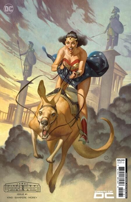 WONDER WOMAN #1C DC COMICS 2023 NM+ TEDESCO VARIANT