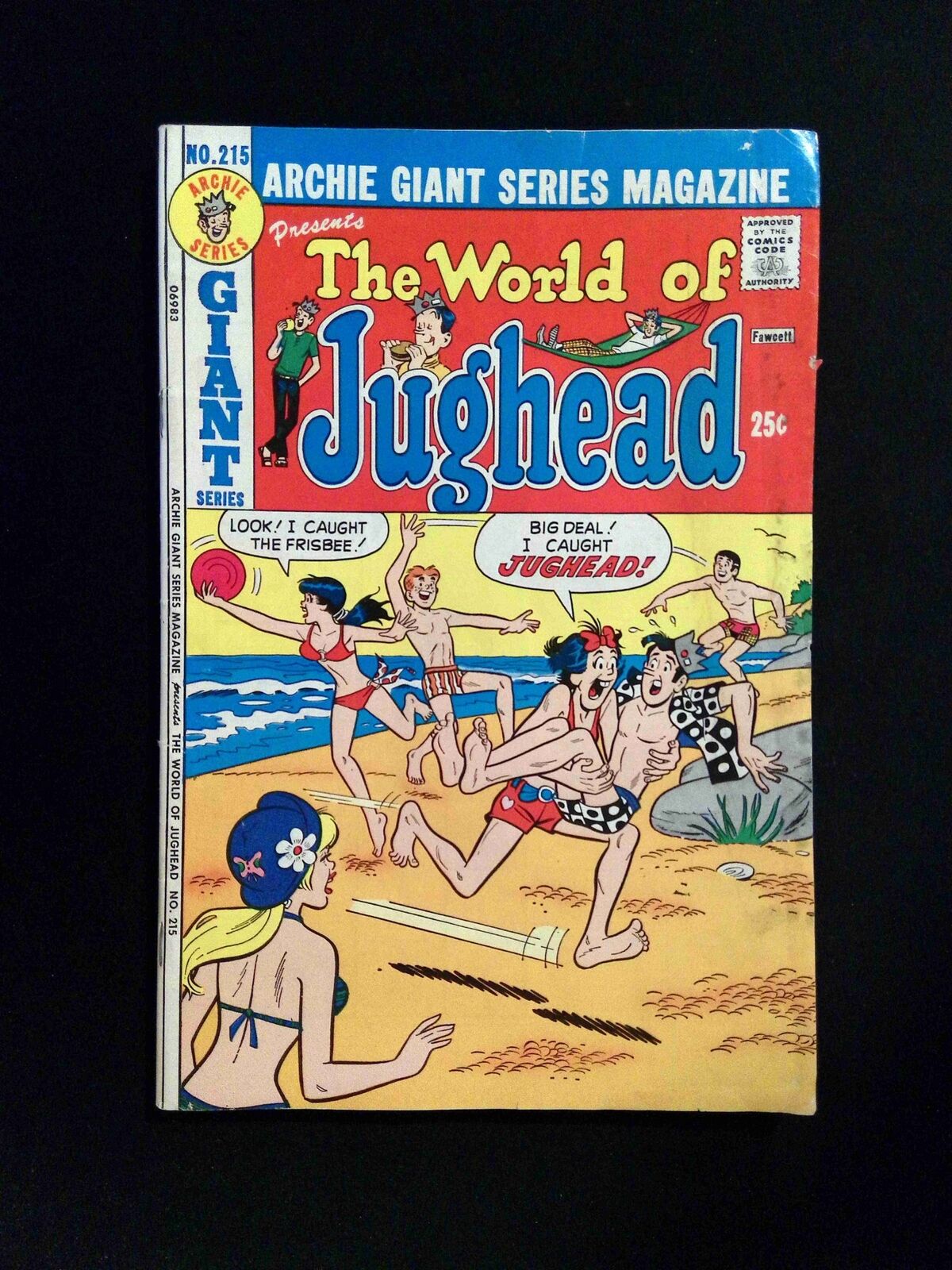 Archie Giant Series #215  ARCHIE Comics 1973 VG/FN