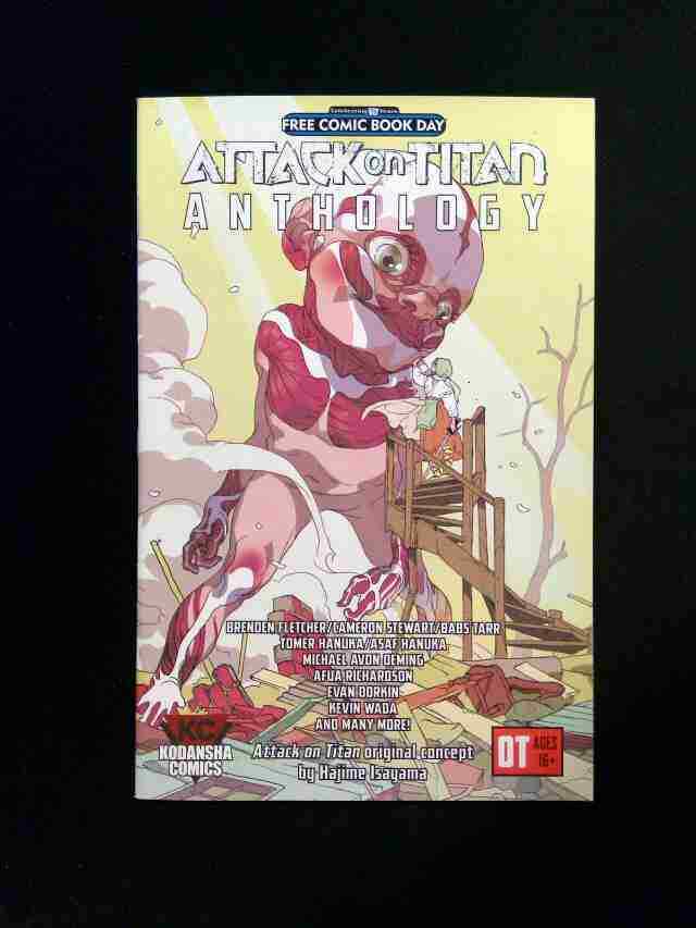 Attack On Titan Anthology Preview FCBD #1  KODANSHA Comics 2016 VF/NM