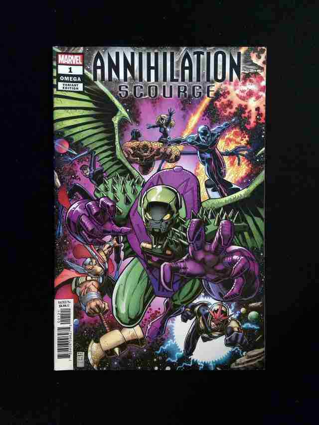 Annihiltion Scourge Omega #1B  MARVEL Comics 2020 VF+  ADAMS VARIANT