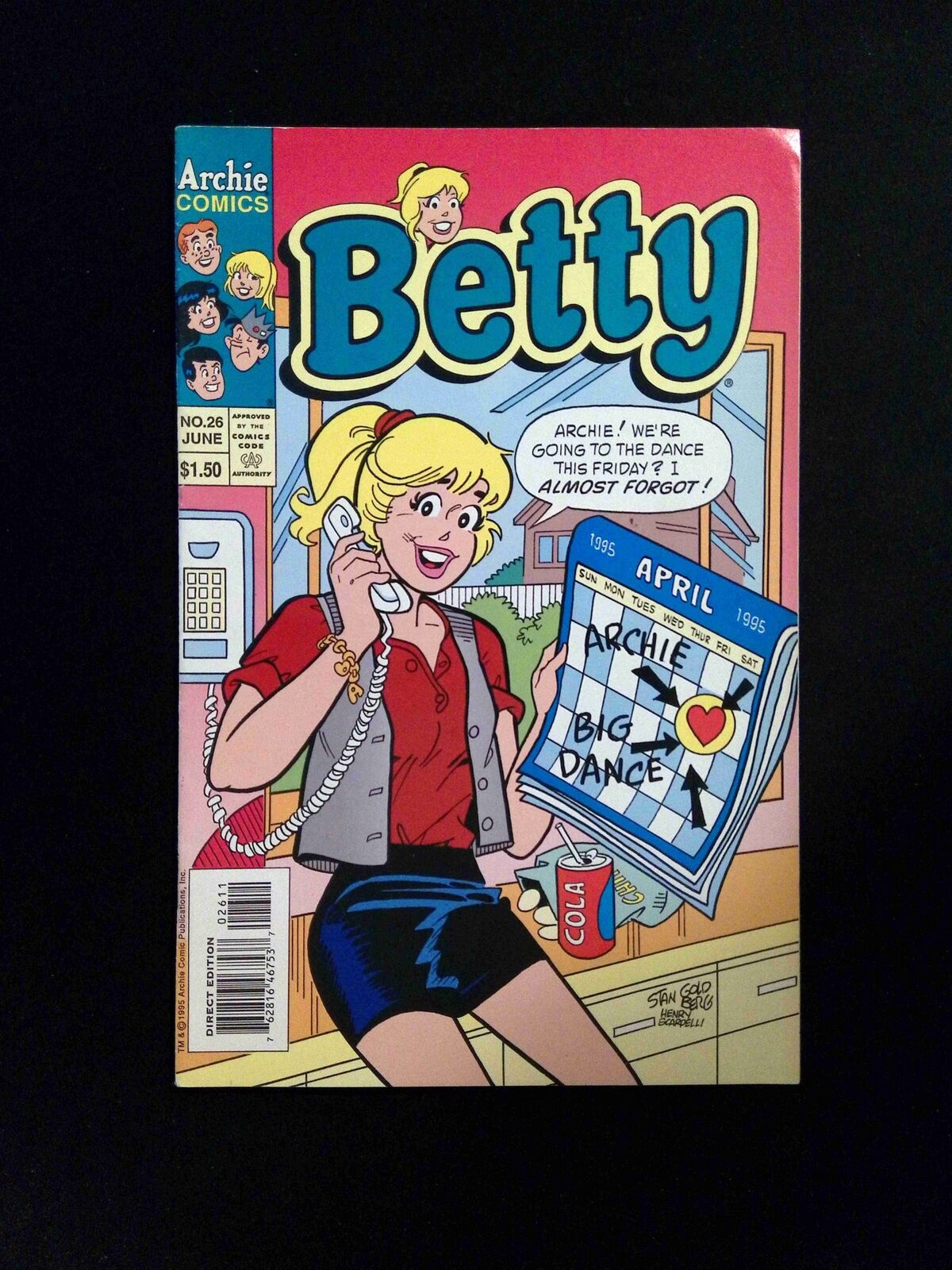 Betty #26  ARCHIE Comics 1995 VF-