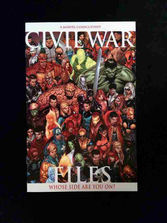 Civil War Files #1  MARVEL Comics 2006 VF+