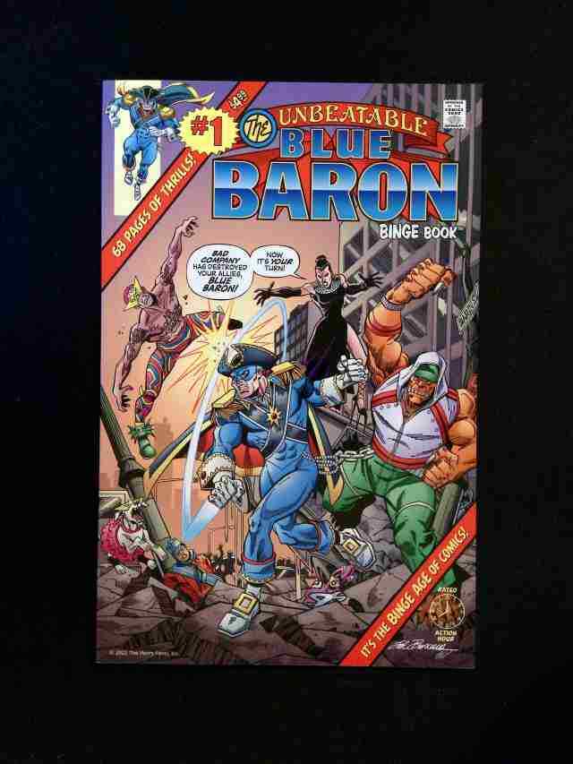 Blue Baron #1  BINGE BOOKS Comics 2021 NM+